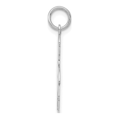 14K White Gold Boy Pendant – view 2