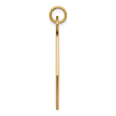 14K Yellow Gold Medical ID Pendant – view 2