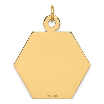 14K Yellow Gold Medical ID Pendant – view 4