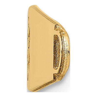 14K Yellow Gold Oval Medical ID Plate Bracelet – view 2