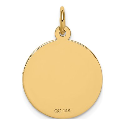 14K Yellow Gold Medical Alert Pendant – view 5