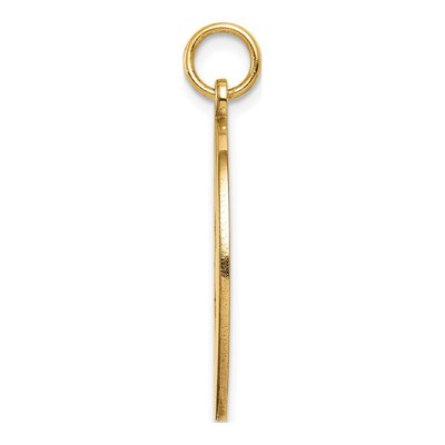 14K Yellow Gold Round Medical Pendant – view 2