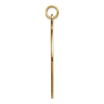 14K Yellow Gold Medical Alert Pendant – view 2