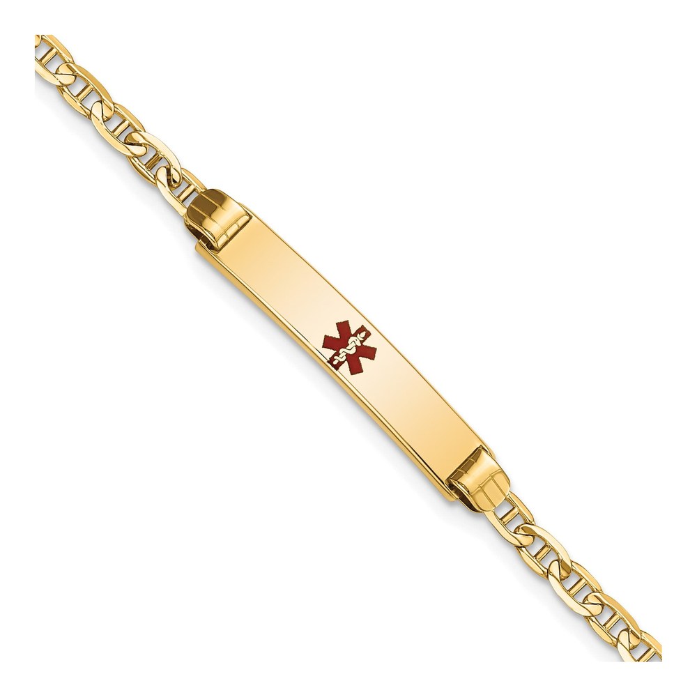 14K Yellow Gold Medical ID for Kids Bracelet