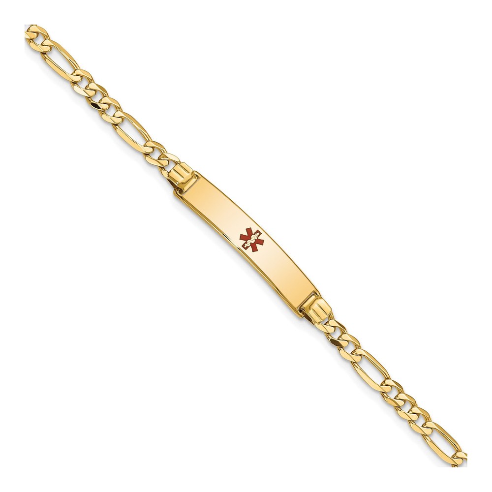 14K Gold Medical ID Bracelet