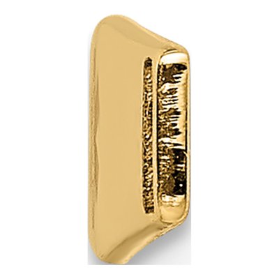 14K Yellow Gold Medical ID Plate Bracelet – view 3