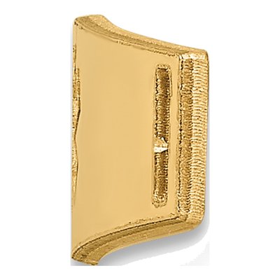 14K Yellow Gold Medical ID Plate Bracelet – view 3