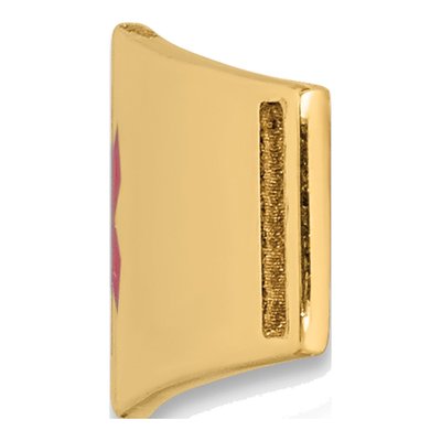 14K Yellow Gold Medical ID Plate Bracelet – view 3