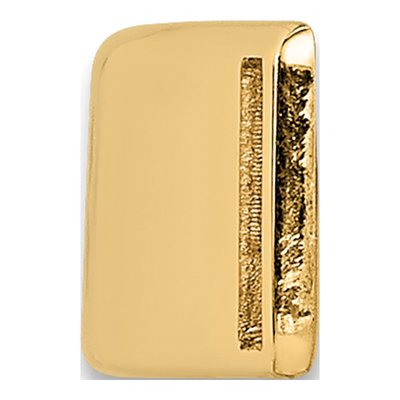14K Yellow Gold Medical ID Plate Bracelet – view 3