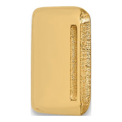 14K Yellow Gold Medical ID Plate Bracelet – view 2