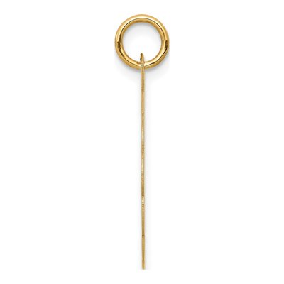 14K Yellow Gold Boy Head Disc Charm – view 3