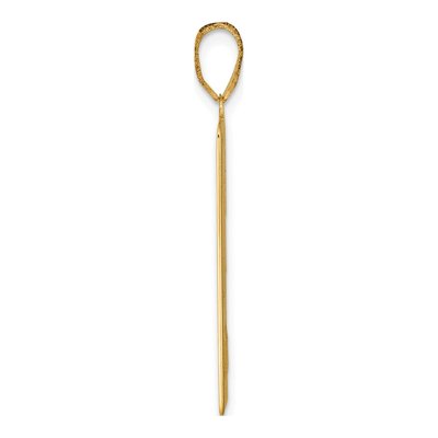 14K Yellow Gold Magician Tarot Pendant – view 3