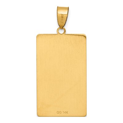 14K Yellow Gold Magician Tarot Pendant – view 4