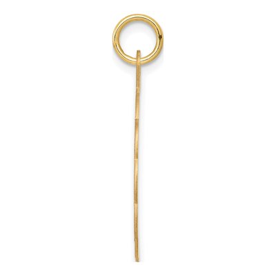 14K Yellow Gold Boy Head Disc Charm – view 2