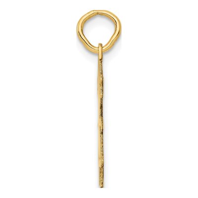 14K Yellow Gold Girl Charm – view 3