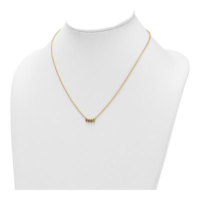 14K Yellow Gold Personalized Mother's Necklace – view 4