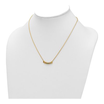 14K Yellow Gold Personalized Mother's Birthstone Necklace – view 4