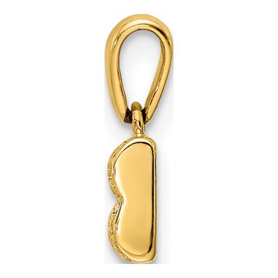 14K Yellow Gold Diamond Family Pendant – view 3