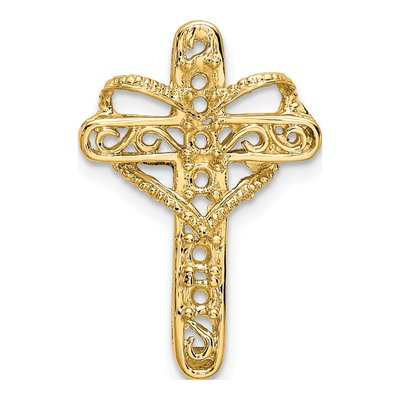 14K Yellow Gold Personalized Mother's Pendant Mounting – view 6