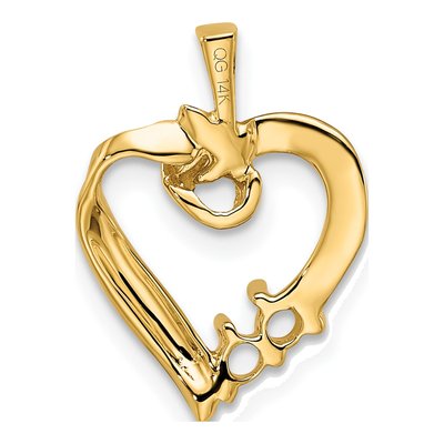 14K Yellow Gold Personalized Family Pendant – view 4
