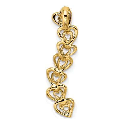 14K Yellow Gold Family Pendant – view 4