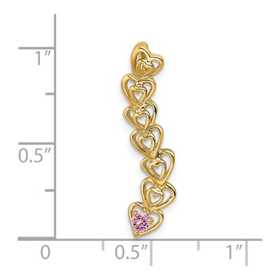 14K Yellow Gold Family Pendant – view 5