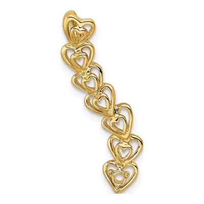 14K Yellow Gold Family Pendant – view 6