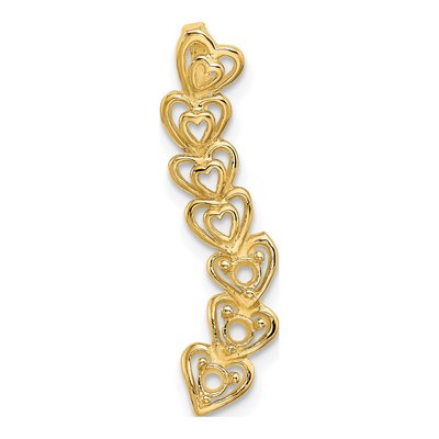 14K Yellow Gold Family Pendant – view 6