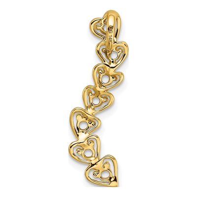 14K Yellow Gold Family Pendant – view 4