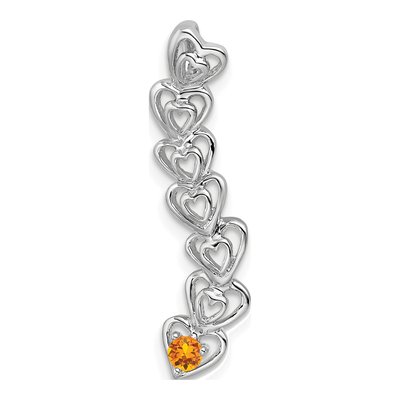 14K White Gold Family Pendant – view 2