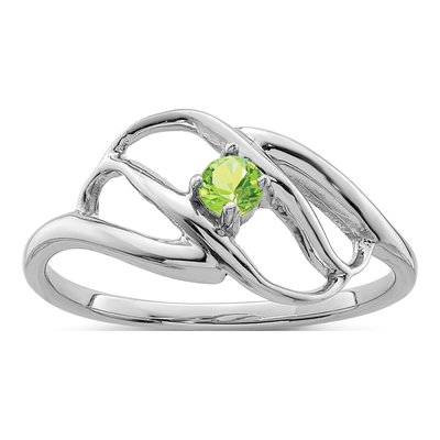 Sterling Silver Personalized Family Ring Mounting – view 2