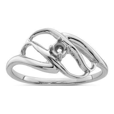 Sterling Silver Personalized Family Ring Mounting – view 7