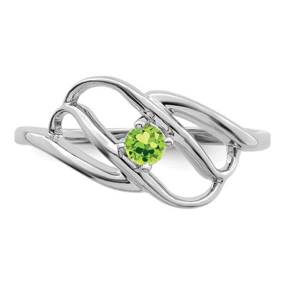14K White Gold Family Ring – view 5