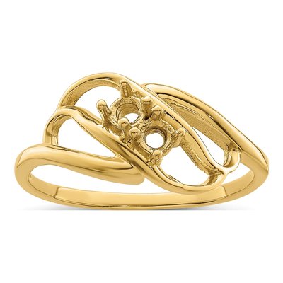 14K Yellow Gold Family Mother's Ring – view 7