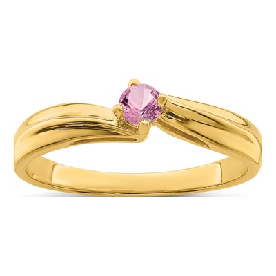 14K Yellow Gold Family Ring – view 2