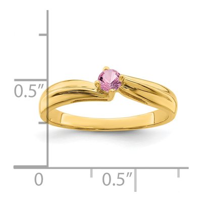 14K Yellow Gold Family Ring – view 6