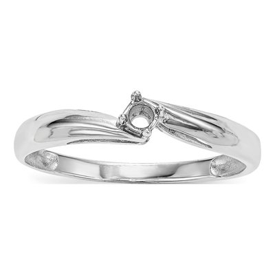 14K White Gold Mother's Ring Mounting