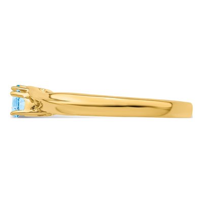 14K Yellow Gold Family Ring – view 4