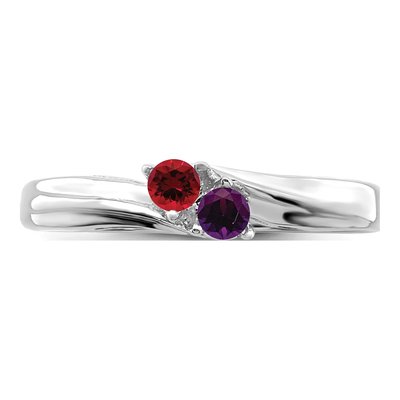 Sterling Silver Personalized Family Ring – view 5