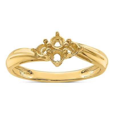 14K Yellow Gold 4-Stone Mother's Ring – view 7
