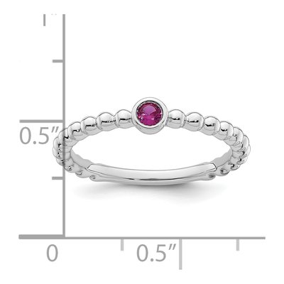 14K White Gold Mother's Ring Mounting – view 6