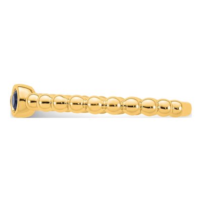 14K Yellow Gold Mother's Ring – view 4