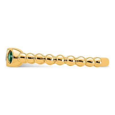 14K Yellow Gold Mother's Ring – view 4