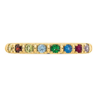 14K Yellow Gold Mother's Ring – view 5