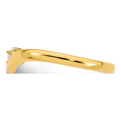 14K Yellow Gold Personalized Mother's Ring Mounting – view 4