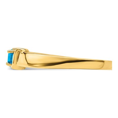 14K Yellow Gold Custom Family Ring – view 4