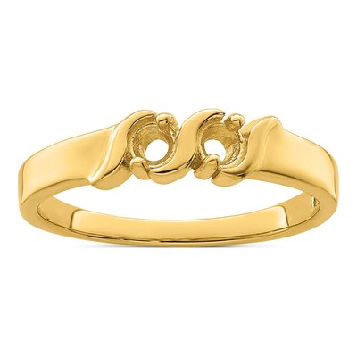 14K Yellow Gold Family Mother's Ring – view 7