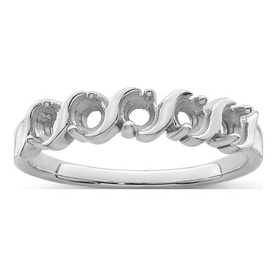 Sterling Silver 5-Stone Mother's Ring – view 7