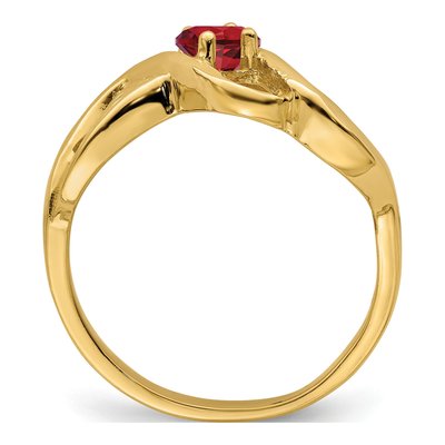 14K Yellow Gold Mother's Ring – view 3