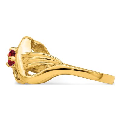14K Yellow Gold Mother's Ring – view 4